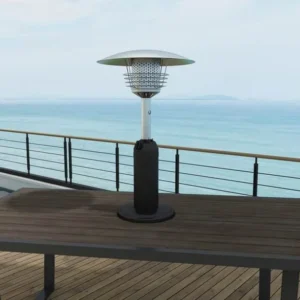 Patio Heater, Steel, Stainless Steel, Fire Pits