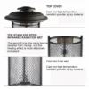 Patio Heater, YASN, Waterproof - view 3
