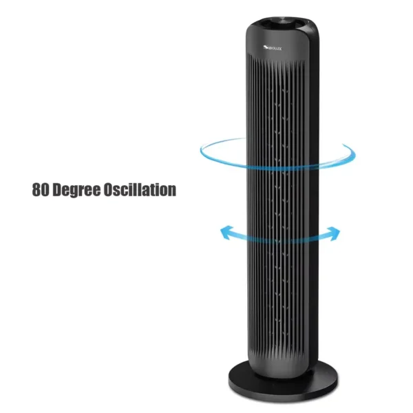 Pedestal Bladeless Fan, Electric Power, 50 - view 3