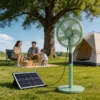 Pedestal Fan, 16'', Solar, Plastic, Brushless - view 3