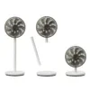 Pedestal Fan, 16-Speed, 12-Hour, Plastic