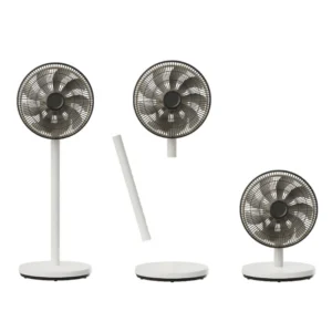 Pedestal Fan, 16-Speed, 12-Hour, Plastic