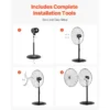 Pedestal Fan, 30-Inch, 85-Degree - view 5