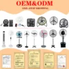 Pedestal Fan, 320W, Metal - view 4