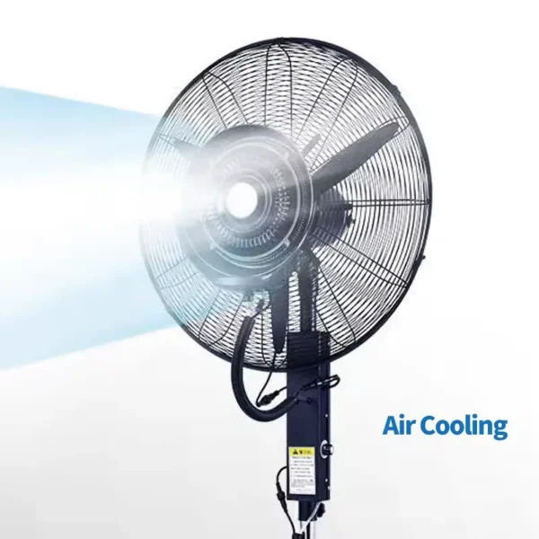 Pedestal Fan, 40L, 180W(0.24hp), Plastic - view 2