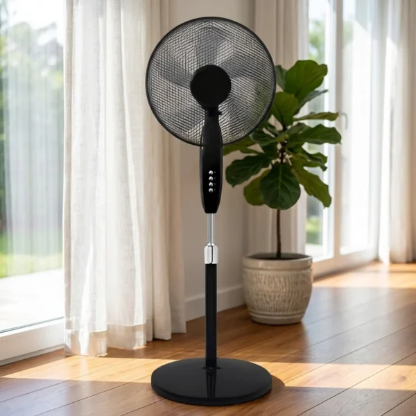 Pedestal Fan, Plastic, 40-50W(0.05-0.07hp)