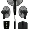 Pedestal Fan, Plastic, 40-50W(0.05-0.07hp) - view 3