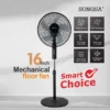Pedestal Fan, Portable, 40, Plastic