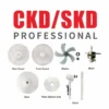 Pedestal Fan, Portable, 40, Plastic - view 5