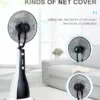 Pedestal Mist Fan, Plastic, Copper - view 2