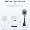 Pedestal Mist Fan, Plastic, Copper - view 3