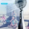 Pedestal Mist Fan, Plastic, Copper - view 5