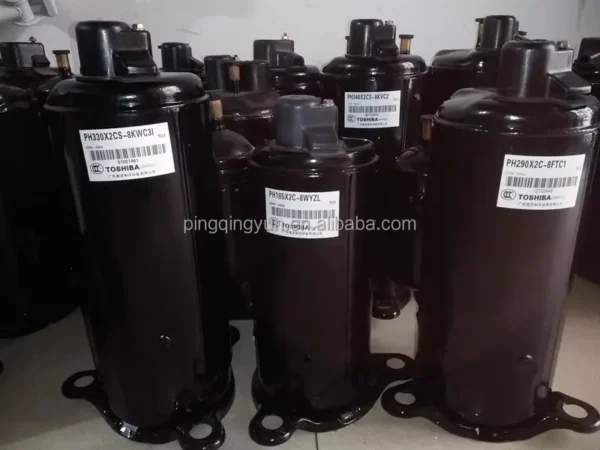 PH240X2C Rotary Refrigeration Compressor, R22, Air Cooled, 15kg - view 3