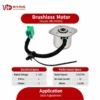 Phase Bldc Motor, 9V, 16V, Brushless, 35dB - view 5