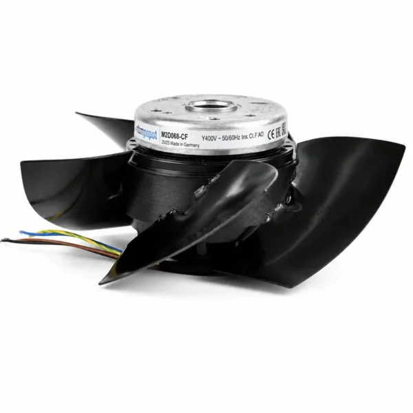 Phase External Rotor Motor, M2D068-CF, 400V, Axial - view 2