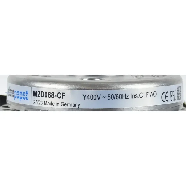 Phase External Rotor Motor, M2D068-CF, 400V, Axial - view 5