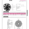 Phase Motor, AF710191-SW, 9000, Axial, 710*191mm - view 3
