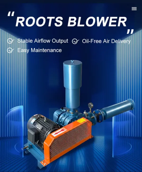 Phase Roots Air Blower, 5.5KW, 220, Electric - view 3