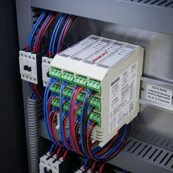Pid Temperature Controller, 12-Channel, Plastic, Pt100, RS485 - view 4