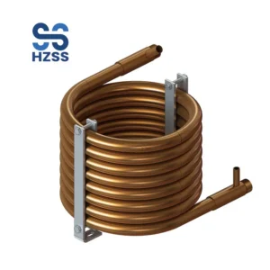 Pipe Copper Heat Exchanger, HZSS, Steel, Titanium