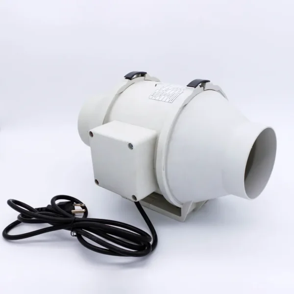 Pipe Exhaust Duct Fan, Axial, 230V, Plastic - view 2