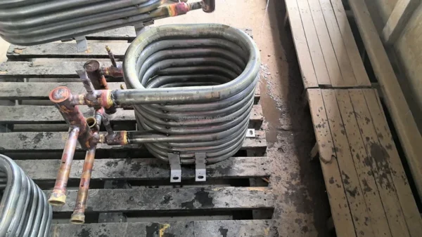 Pipe Water-to-water Heat Exchanger, 220 V, Carbon Steel - view 3