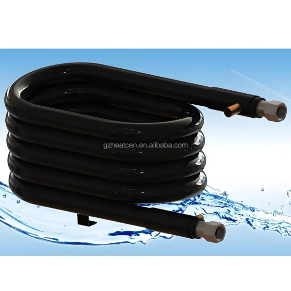 Pipe Water-to-water Heat Exchanger, 220 V, Carbon Steel - view 5