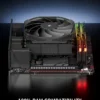 Pipes Cpu Air Cooler, 52mm, ITX, 92mm, AMD - view 2