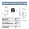 Piston Stirling Cooler, DW-ST80, 80W, 145C, 100-240V - view 3