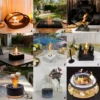 Pit Bioethanol Fireplace, Metal, Tabletop Fire Pit - view 3