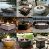 Pit Bioethanol Fireplace, Metal, Tabletop Fire Pit - view 4