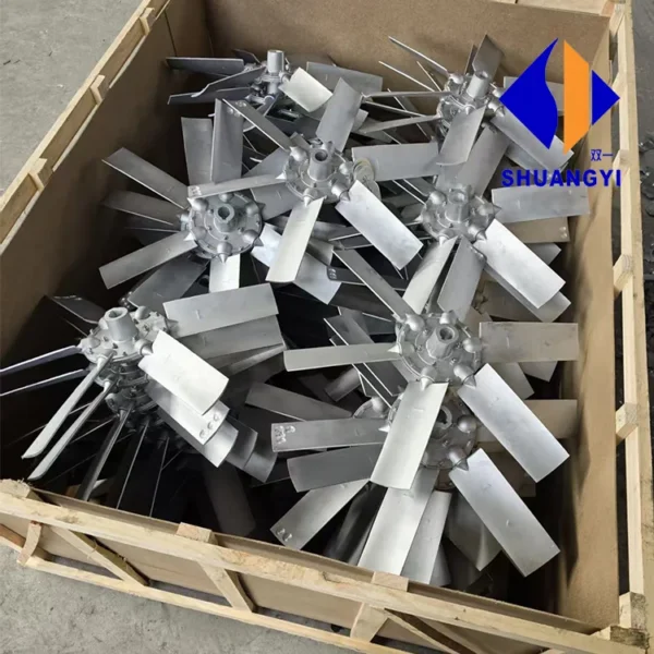 Pitch Cast Aluminum Impeller, MOQ10, Axial, Fan-12', 14' - view 3