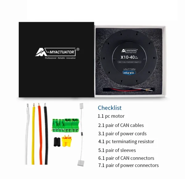 Planetary Outrunner Electric Motor, RMD-X10, V3, Brushless - view 5