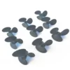 Plastic Accessories Plastic Fan, ABS, adx000