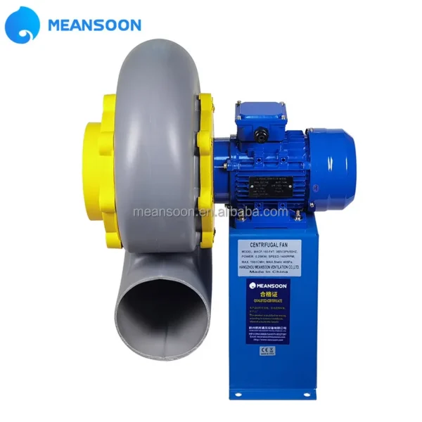 Plastic Centrifugal Duct Fan, MACF-160-F2T, 380V, 160mm - view 2