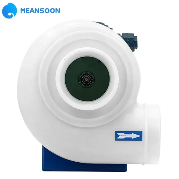 Plastic Centrifugal Duct Fan, MEASOON, MPCF-160-B2T-EXVF - view 6