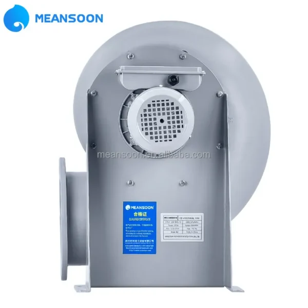 Plastic Centrifugal Duct Fan, MPCF-200-B2S-FL, IP55, 220-240V - view 4