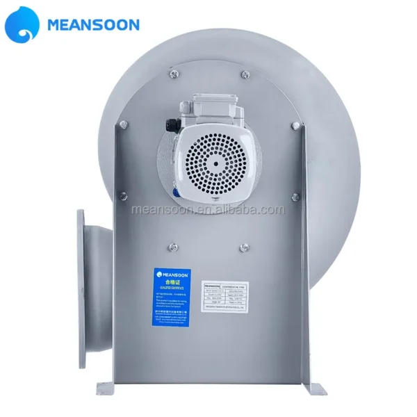 Plastic Centrifugal Duct Fan, MPCF-250-B2T-VF-FL, 380V, 3Ph - view 4