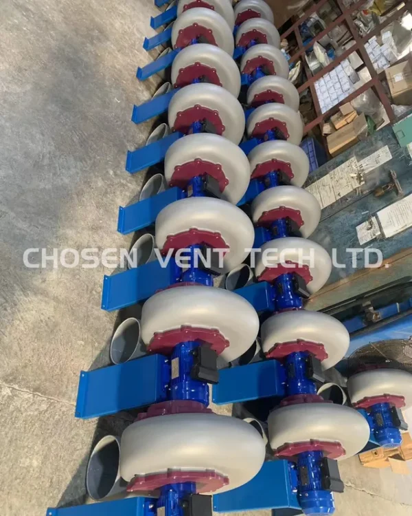 Plastic Centrifugal Exhaust Blower, CH-FC250, 380 V - view 6