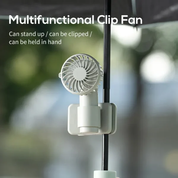 Plastic Clip Fan, Portable, USB - view 5