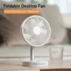 Plastic Desktop Fan, USB, 5 V, Battery