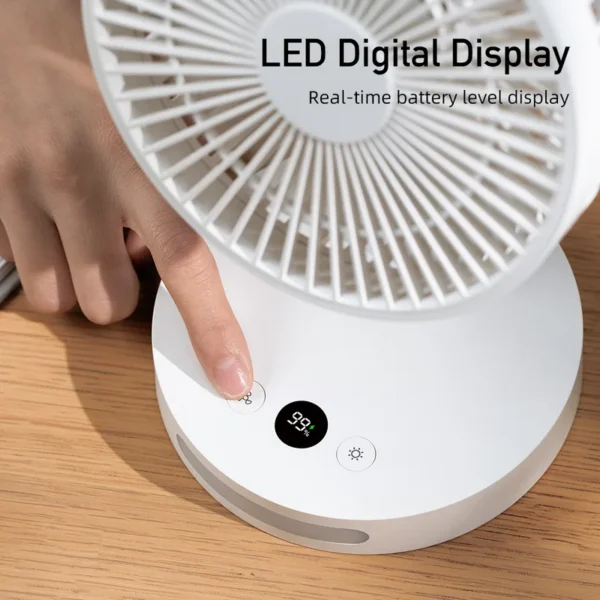 Plastic Desktop Fan, USB, 5 V, Battery - view 6