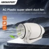 Plastic Duct Fan, 100mm, 130W, 230V, 2550RPM - view 2