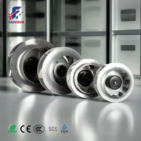 Plastic External Rotor Motor, 190mm, Centrifugal