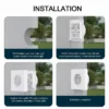 Plastic Glass Window Extractor, Axial, 4-8 - view 3