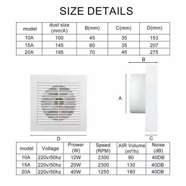 Plastic Glass Window Extractor, Axial, 4-8 - view 6