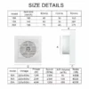 Plastic Glass Window Extractor, Axial, 4-8 - view 6