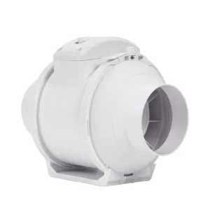 Plastic In-line Extractor, 150mm, Copper, Centrifugal
