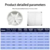 Plastic Negative Pressure Fan, 220V - view 4