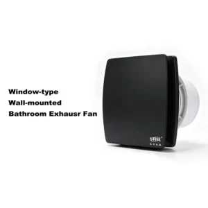 Plastic Square Exhaust Fan, Wall, 110V/220V